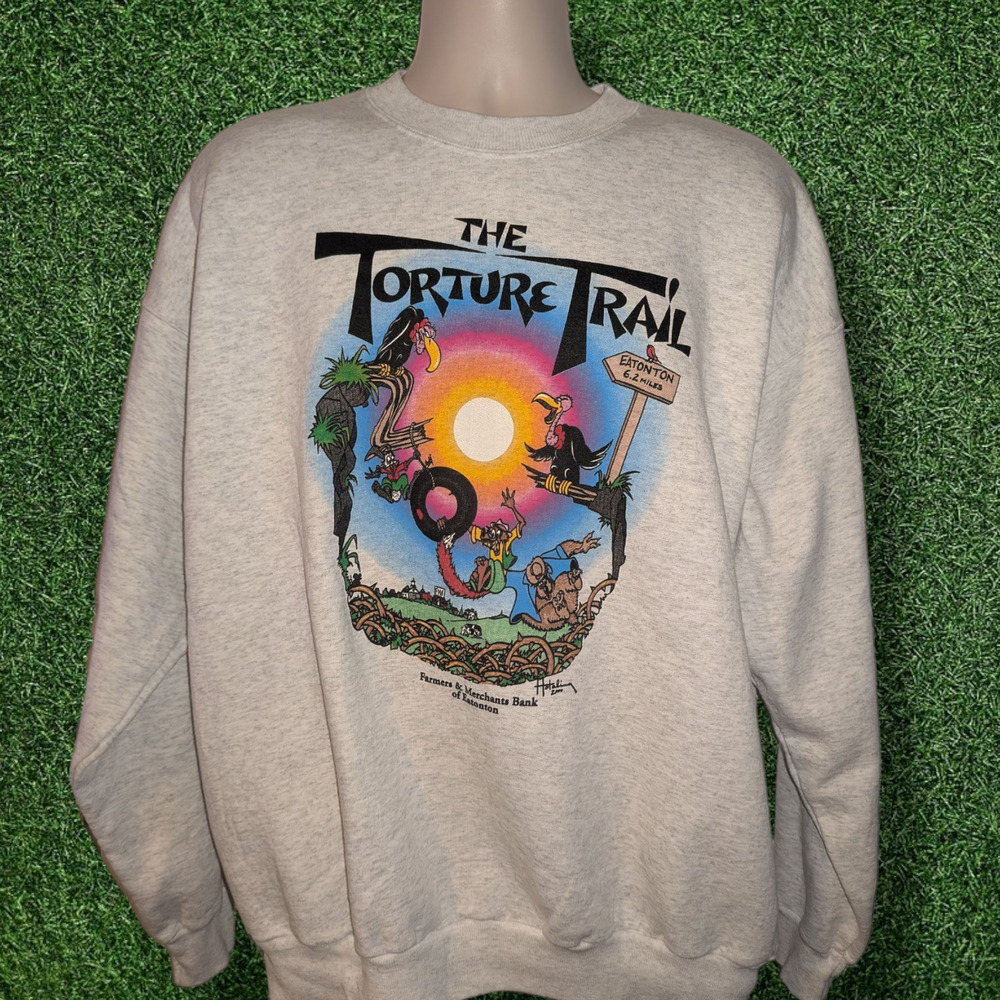 Vintage 1990s Cartoon Crewneck Sweater - XL